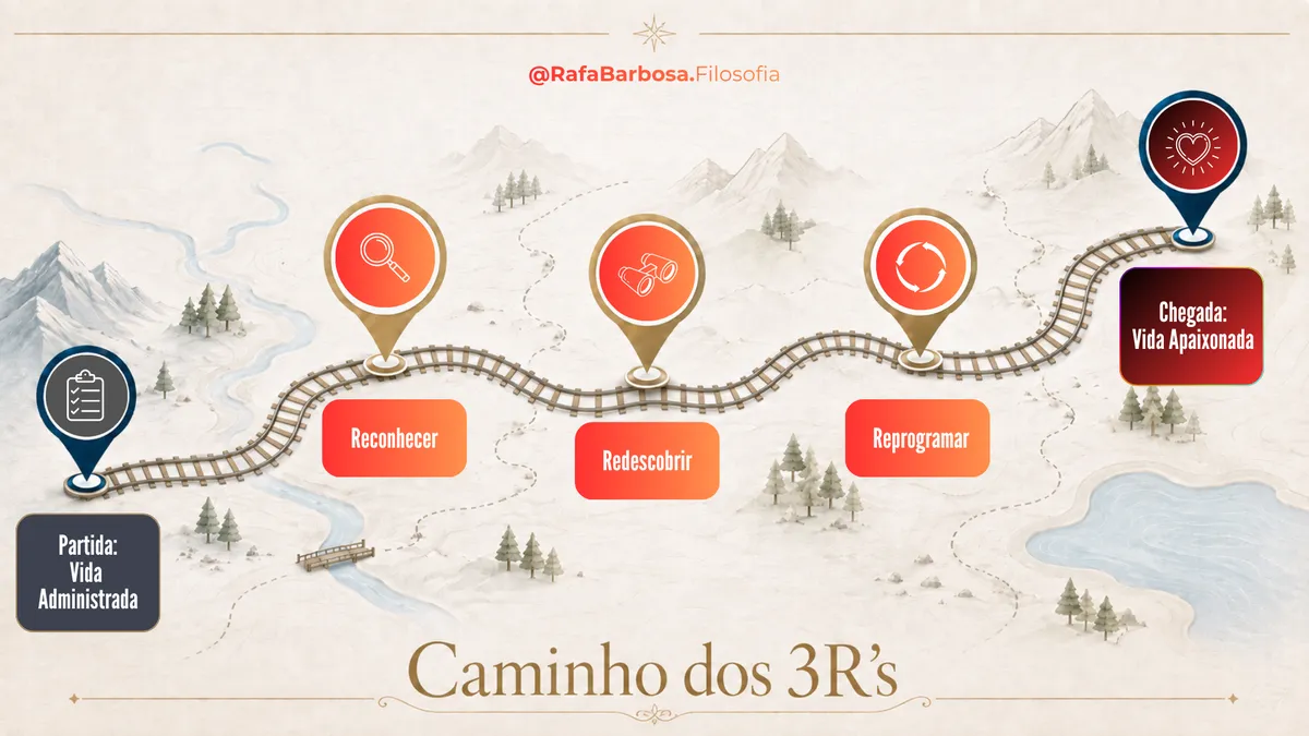 Formação Filosofia Viva - Caminho dos 3Rs